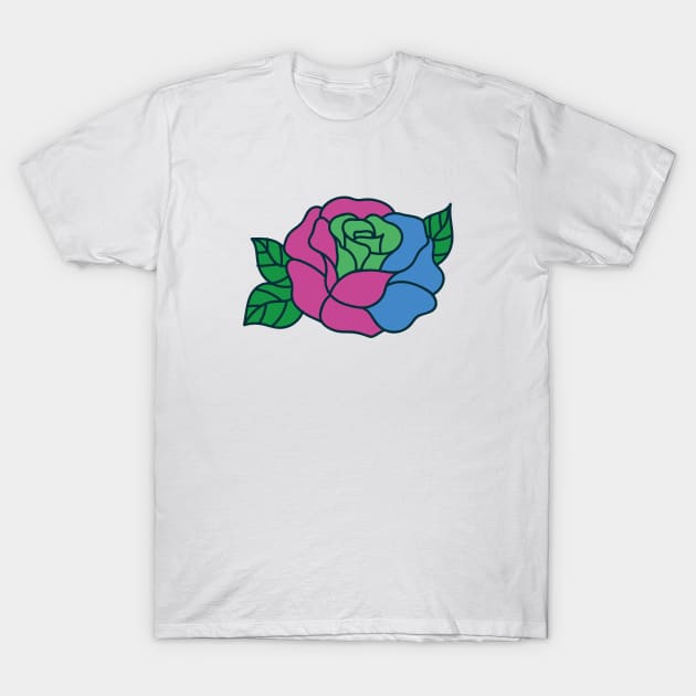 polysexual flower T-Shirt by MandyDesigns